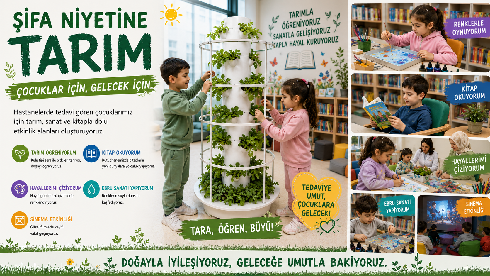 HASTANEDE TARIM PROJESİ
