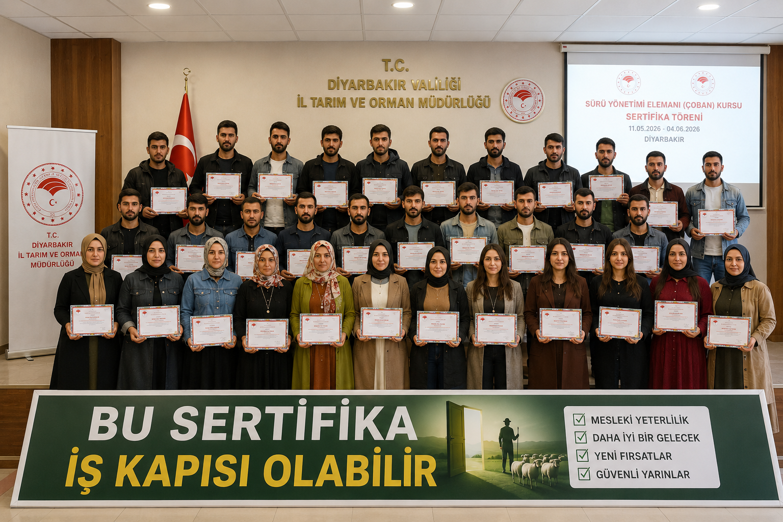 BU SERTİFİKA İŞ KAPISI OLABİLİR