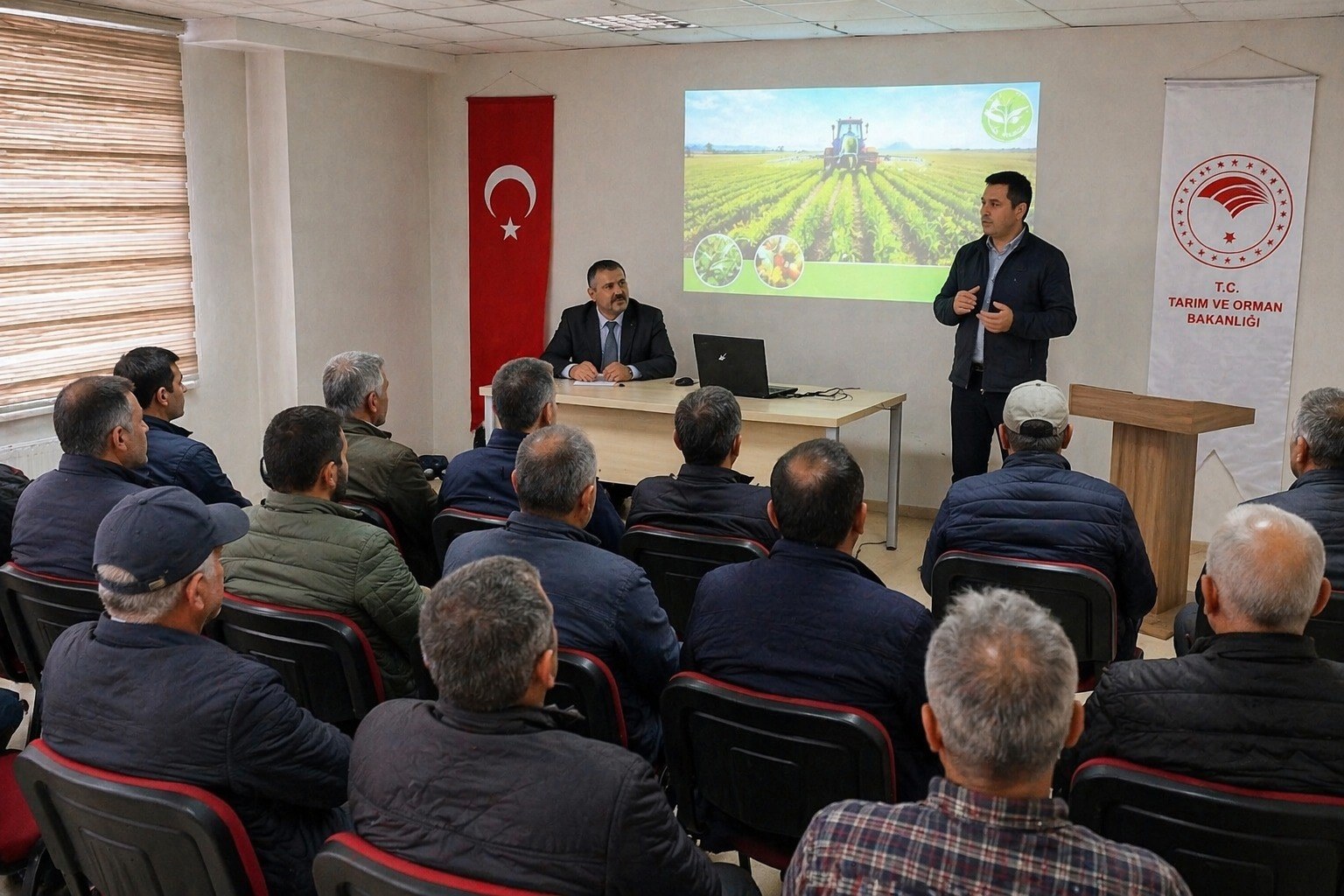 KASTAMONU KÜRE’DE BİTKİ KORUMA ÜRÜNLERİ UYGULAYICILARINA EĞİTİM VERİLDİ