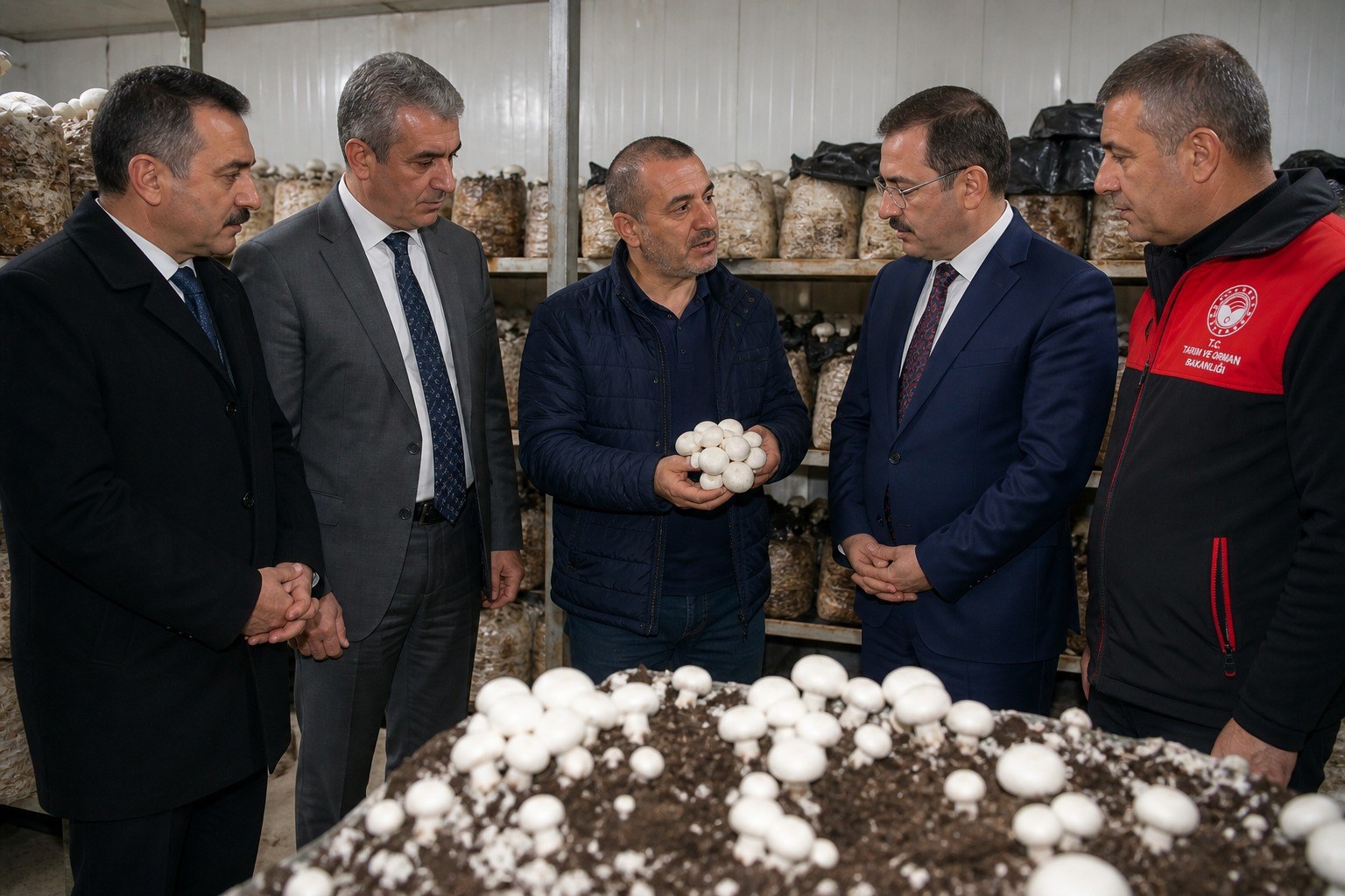 KONYA KADINHANI’NDA MANTAR ÜRETİMİ