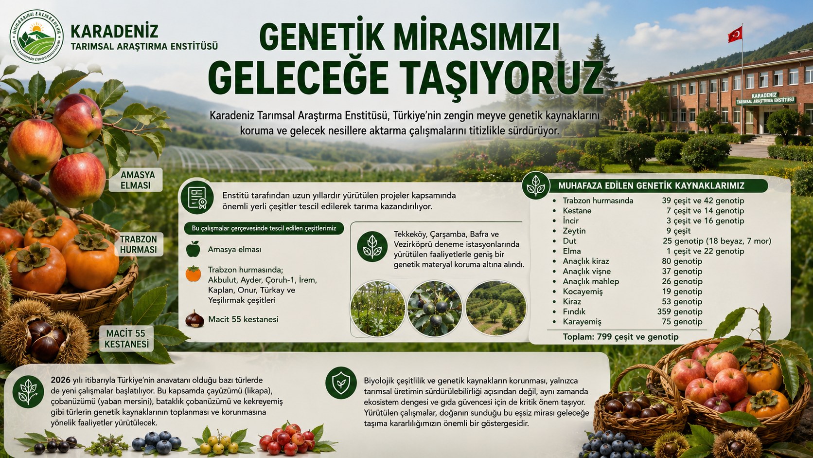 KARADENİZ’İN GENETİK MİRASI KORUMA ALTINDA