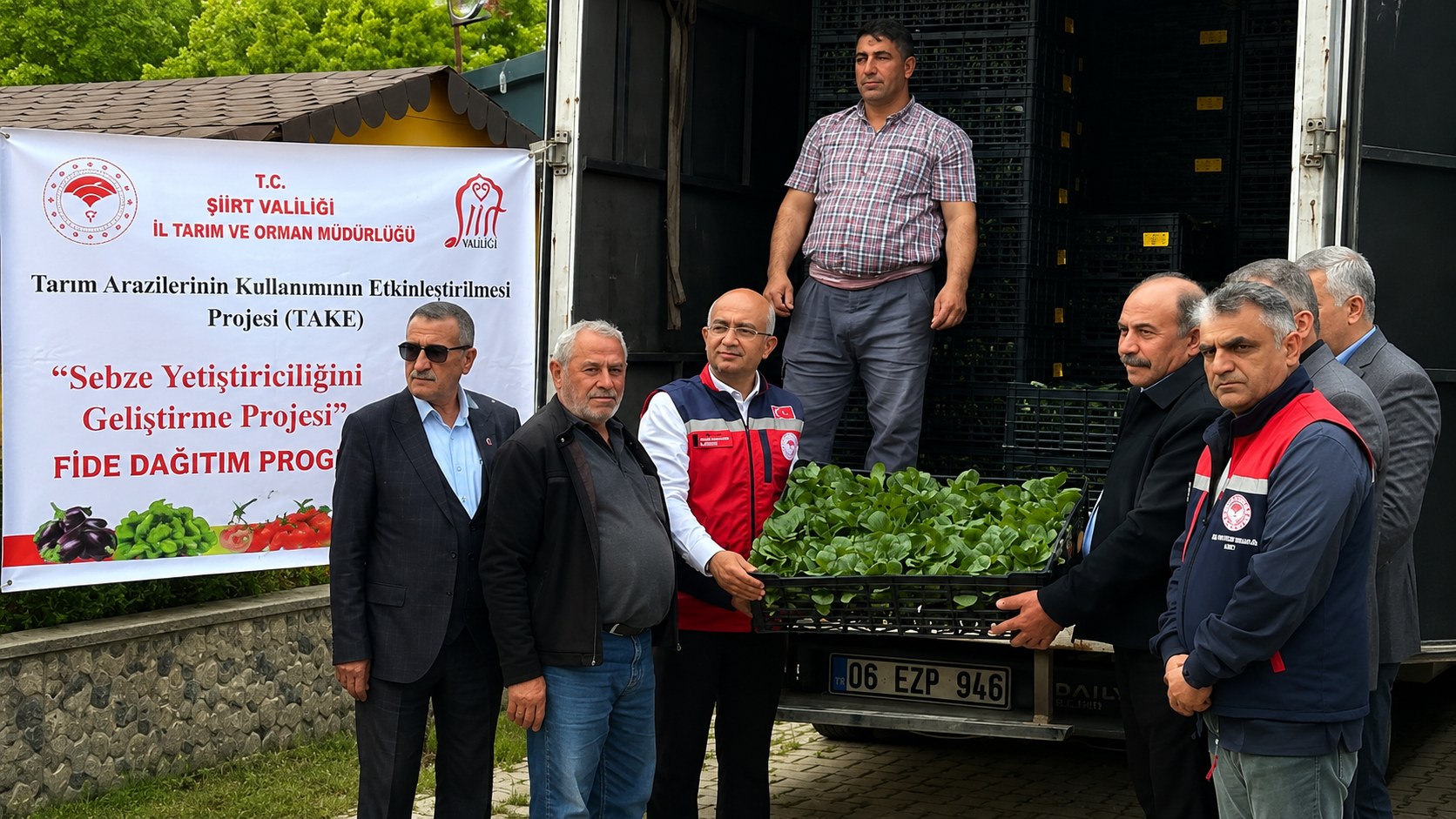 SİİRT’TE SEBZECİLİĞE DEV DESTEK