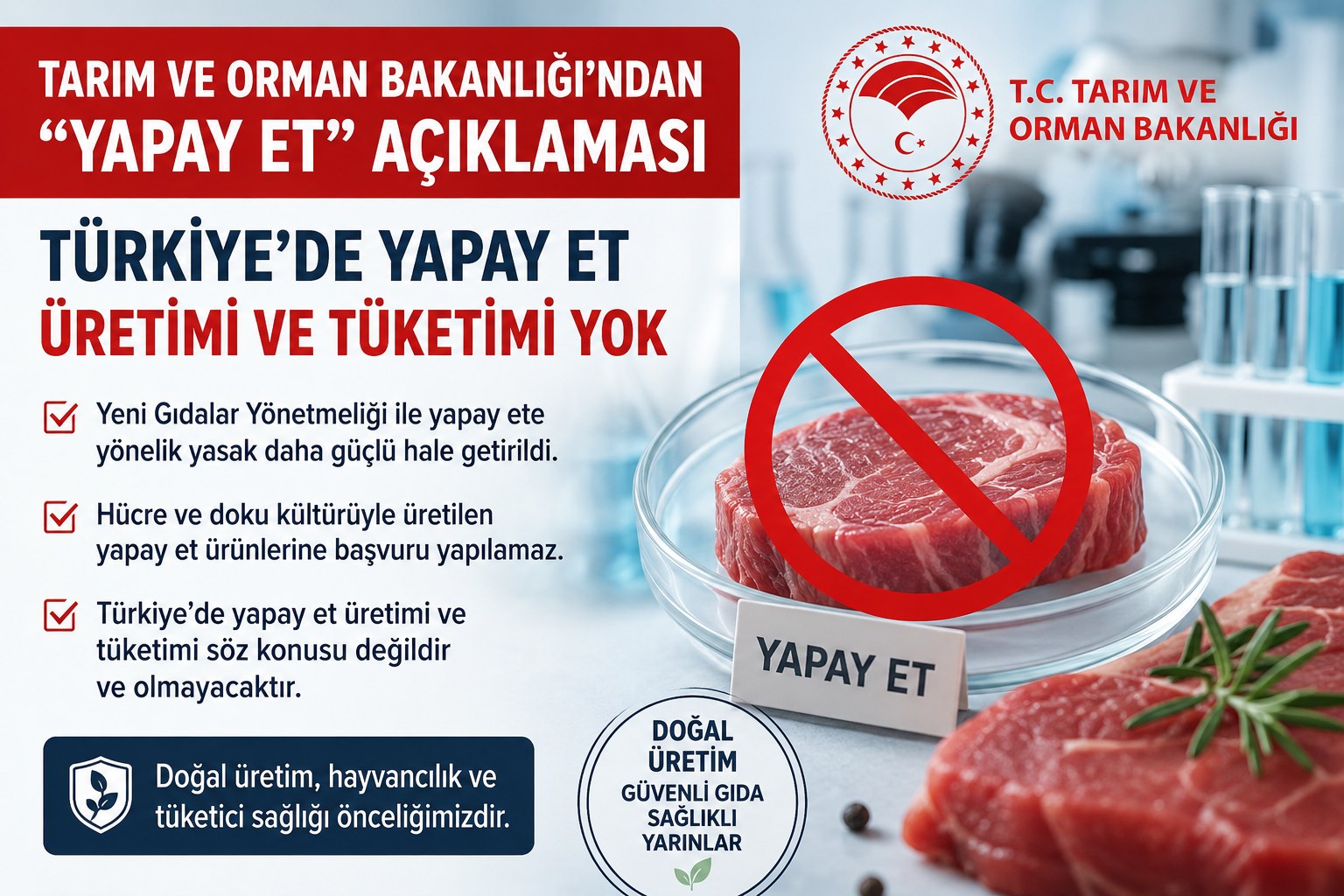 BAKANLIKTAN NET MESAJ