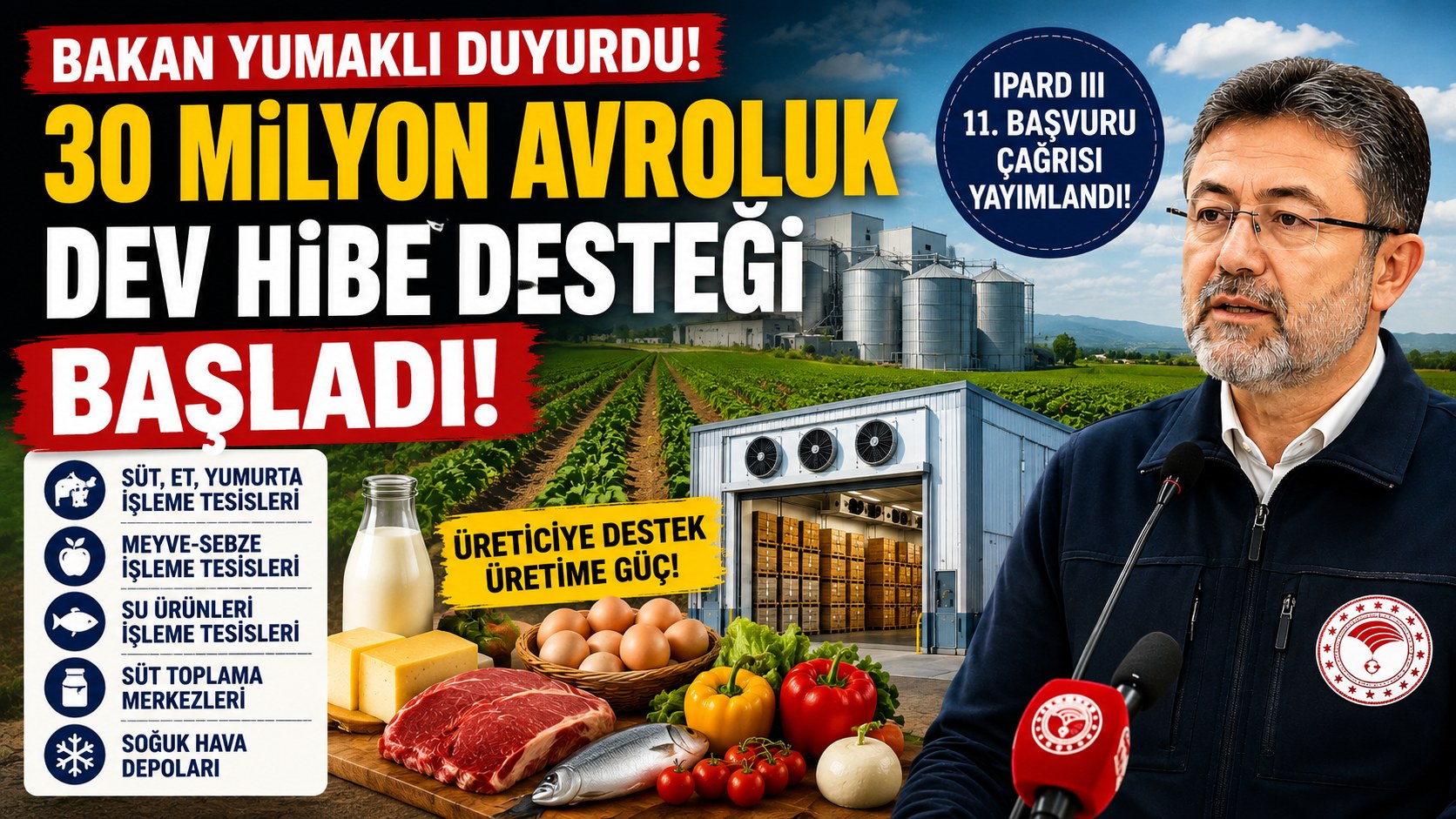 30 MİLYON AVROLUK DEV HİBE DESTEĞİ BAŞLADI İŞTE BAŞVURU YAPABİLECEK SEKTÖRLER