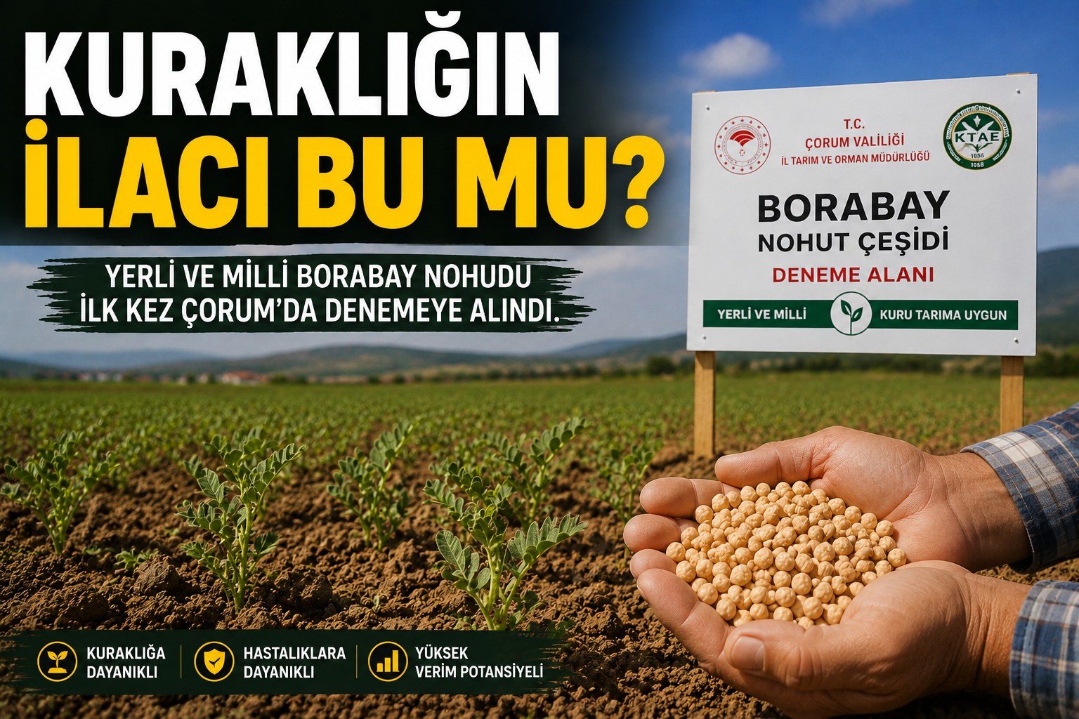 KURAKLIĞIN İLACI BU MU?