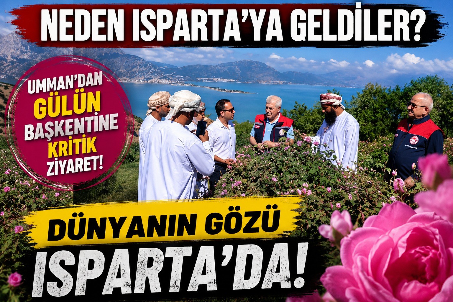 GÜL YAĞININ BAŞKENTİNE ULUSLARARASI ÇIKARMA