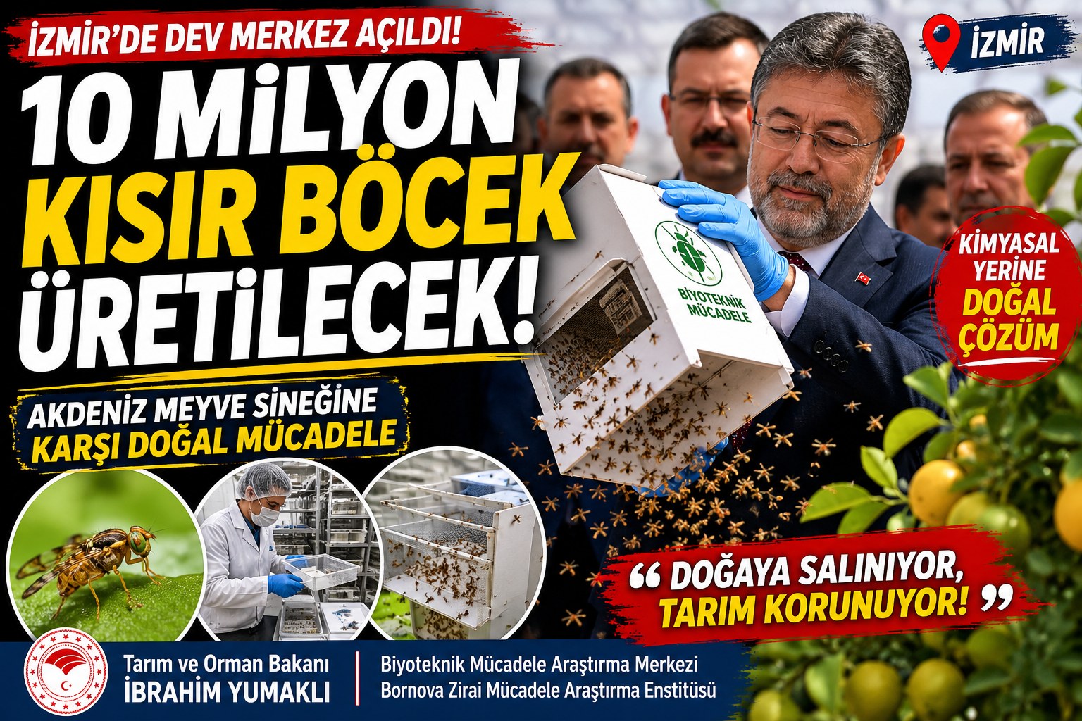 10 MİLYON BÖCEK NEDEN ÜRETİLECEK?