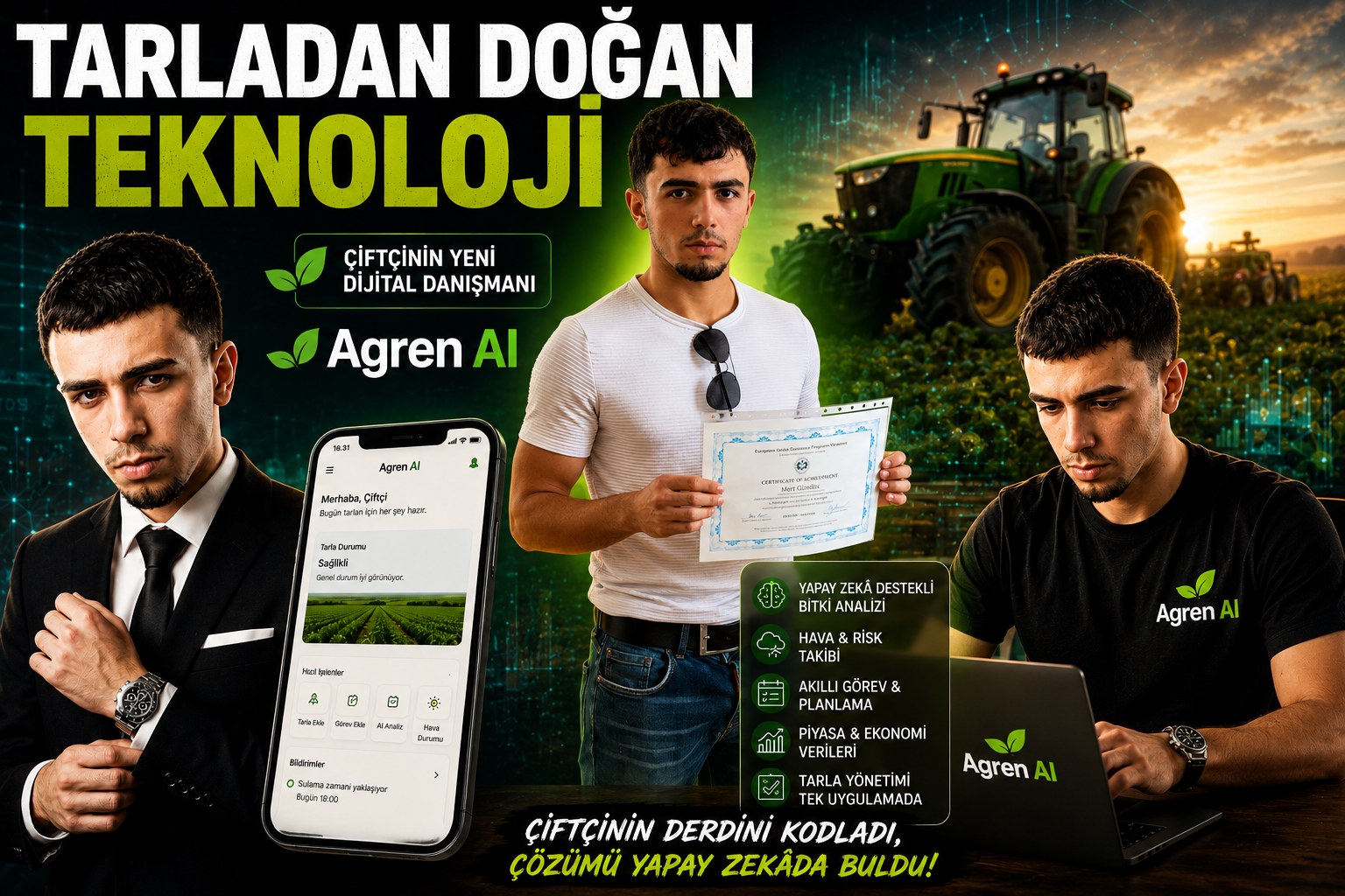 TARIMSAL TEKNOLOJİ  EKRANLARDA