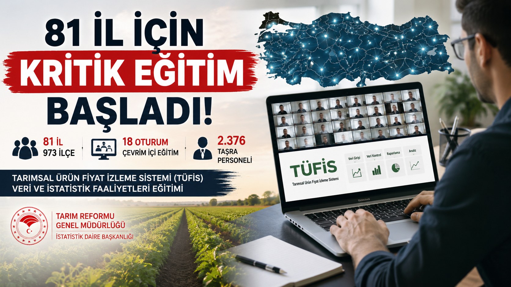 81 İL İÇİN KRİTİK EĞİTİM BAŞLADI