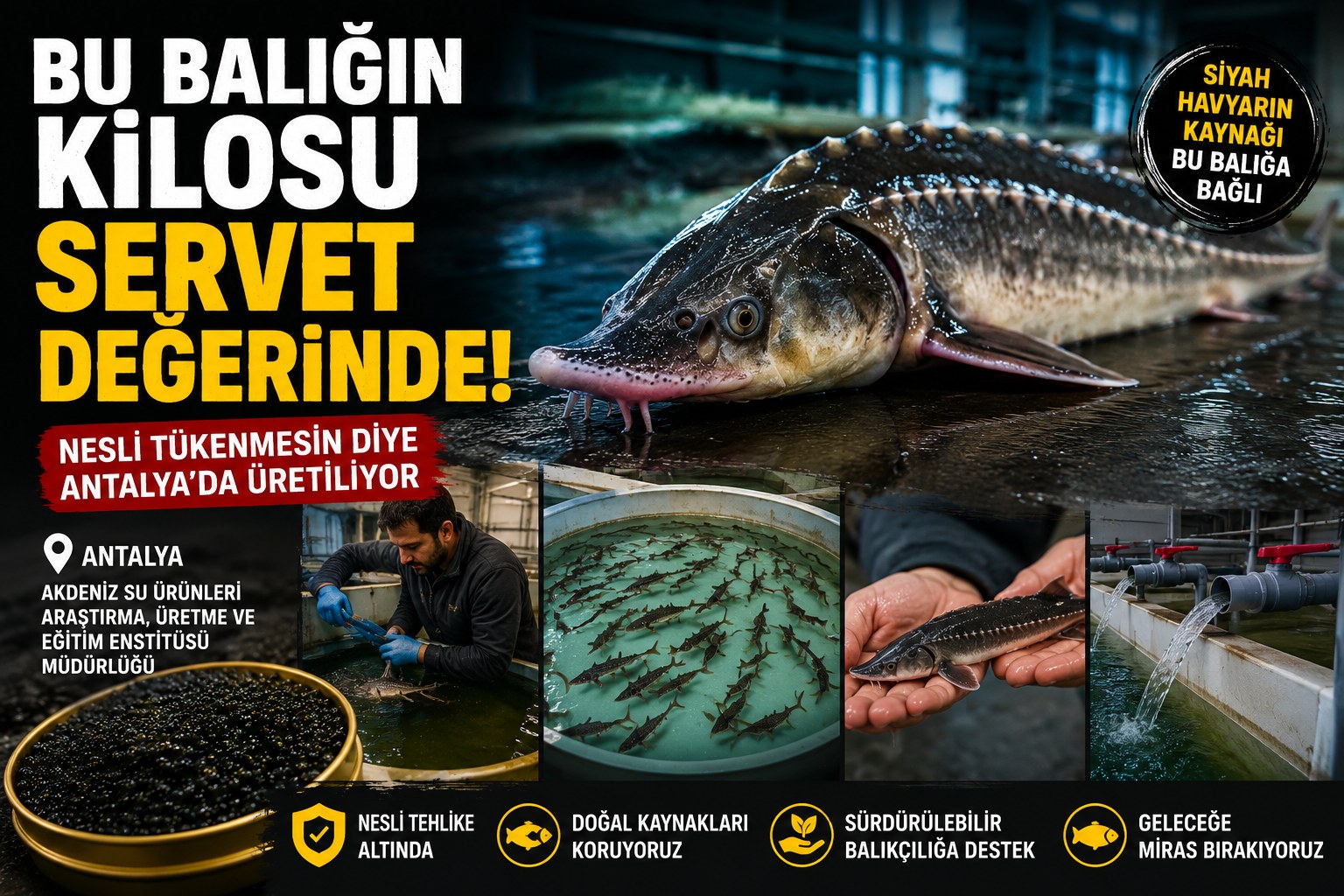 BU BALIĞIN KİLOSU SERVET DEĞERİNDE!