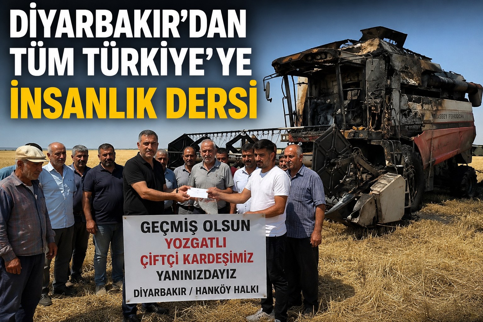 DİYARBAKIR'DAN TÜM TÜRKİYE'YE İNSANLIK DERSİ