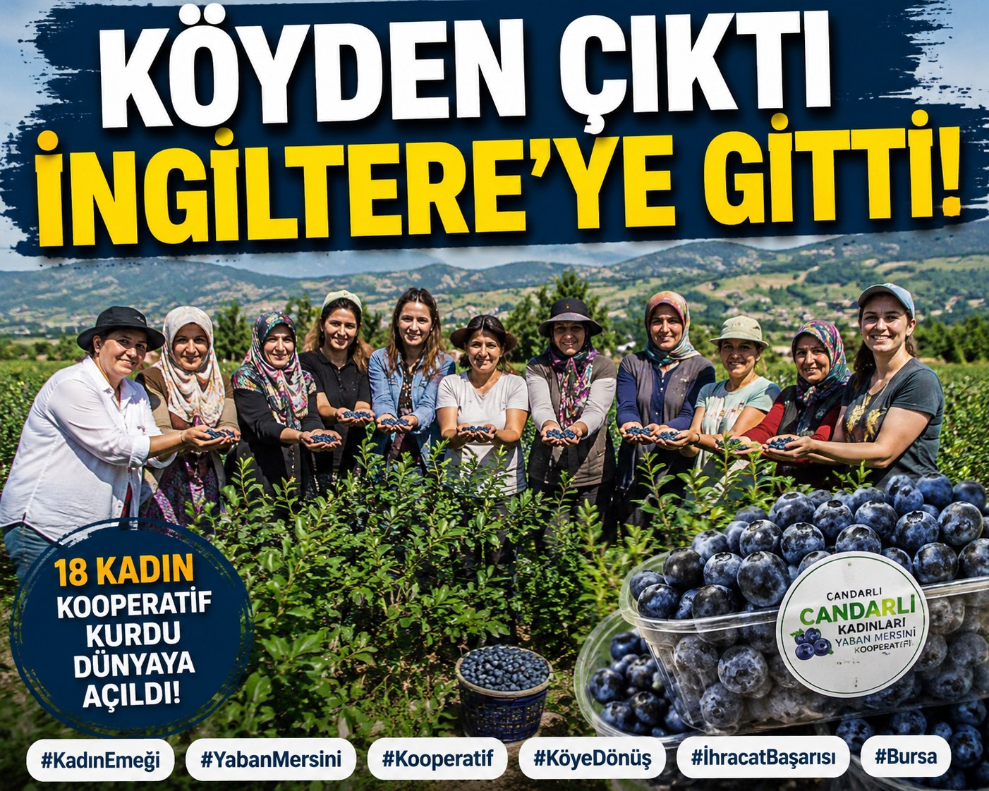 KÖYDEN ÇIKTI, İNGİLTERE'YE GİTTİ!