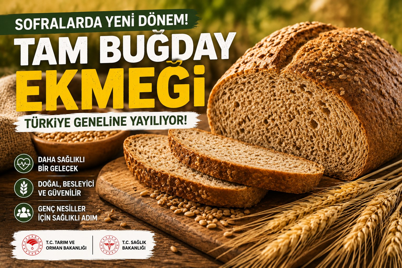 SOFRALARDA TAM BUĞDAY DÖNEMİ BAŞLIYOR!