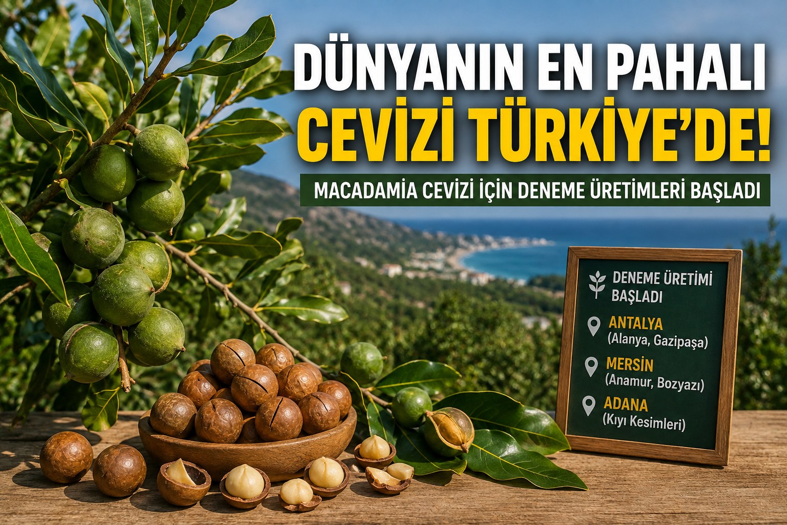DÜNYANIN EN PAHALI CEVİZİ TÜRKİYE'DE!