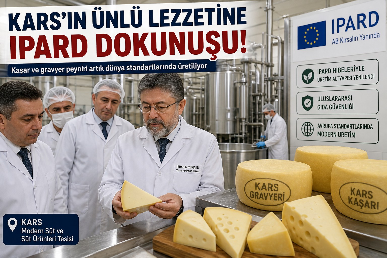 KARS’IN ÜNLÜ LEZZETİNE IPARD DOKUNUŞU!