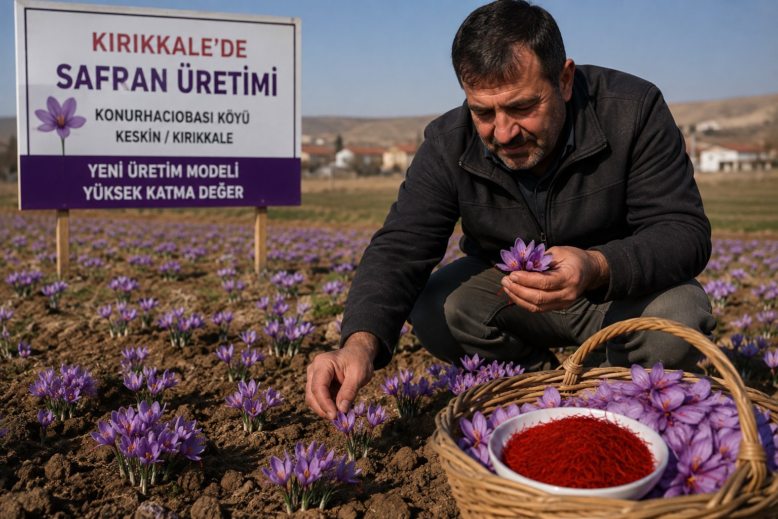 KIRIKKALE’DE MOR ALTIN HAMLESİ
