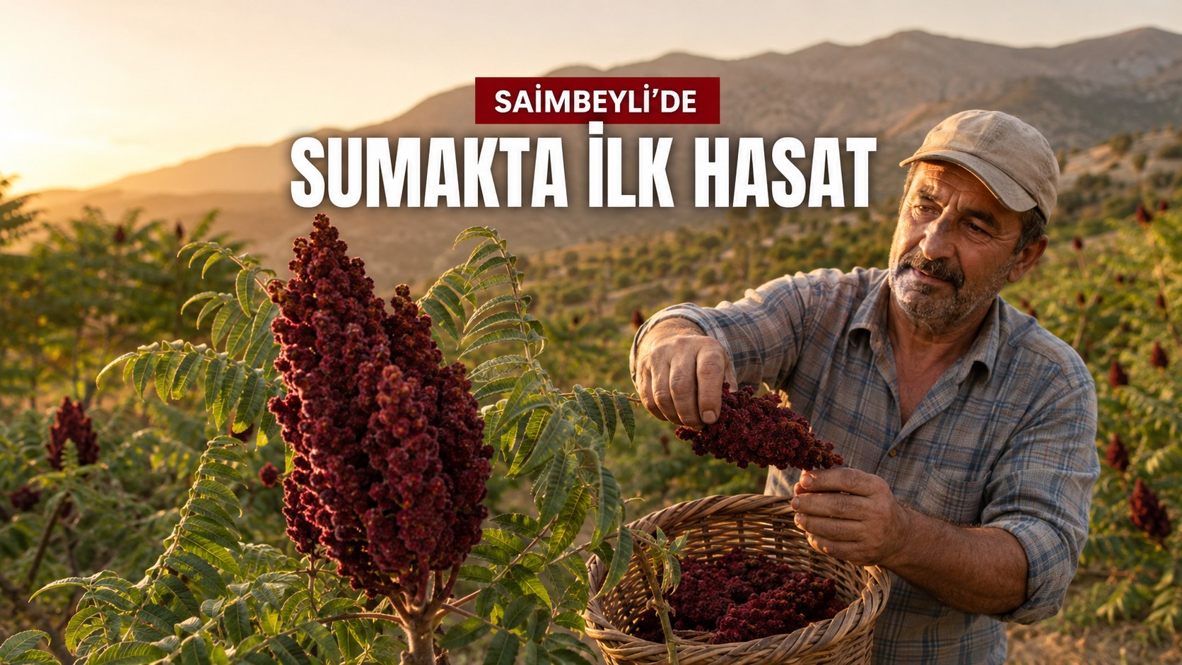 SUMAKTA İLK HASAT