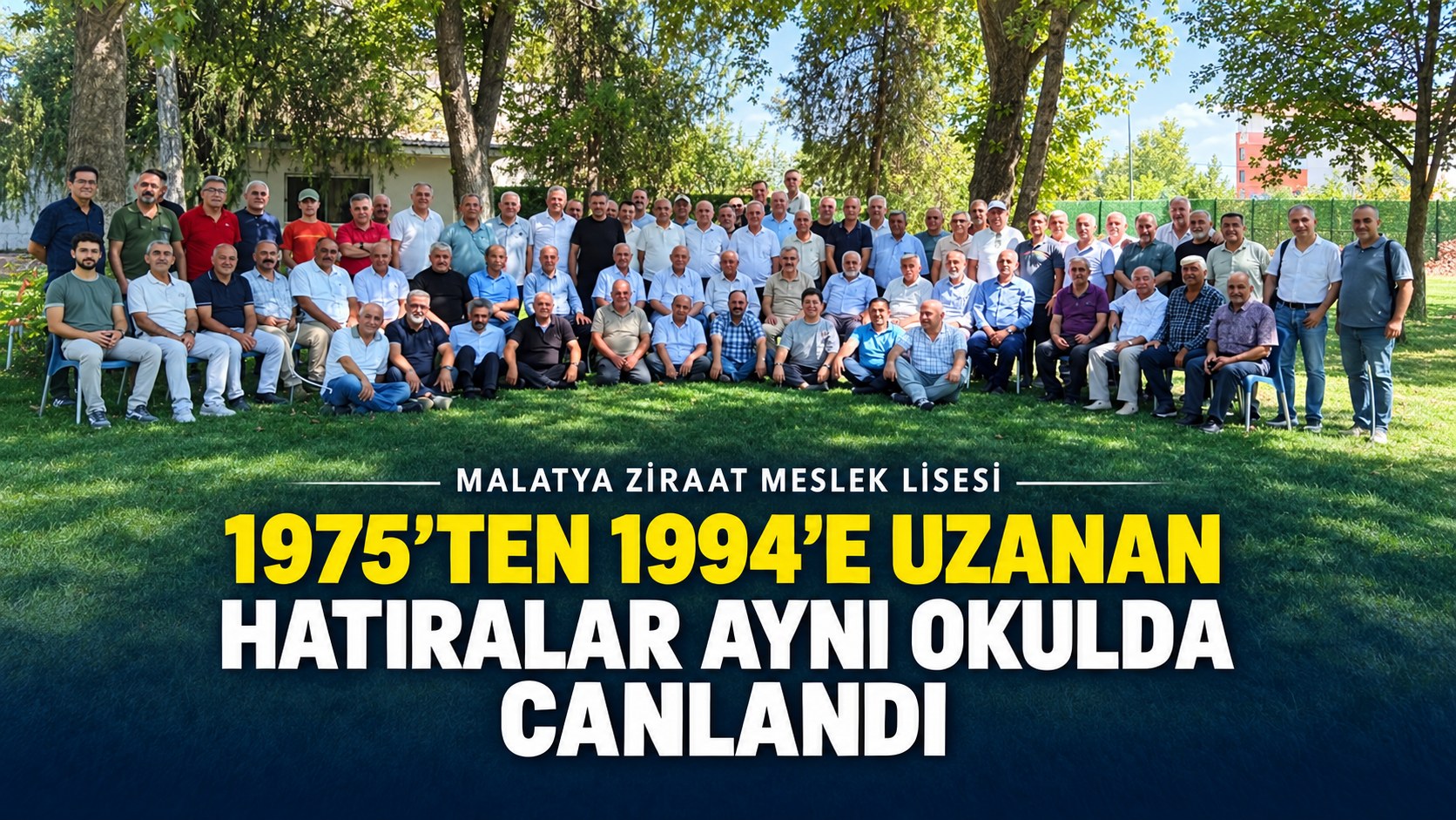 1975’TEN 1994’E UZANAN HATIRALAR AYNI OKULDA CANLANDI