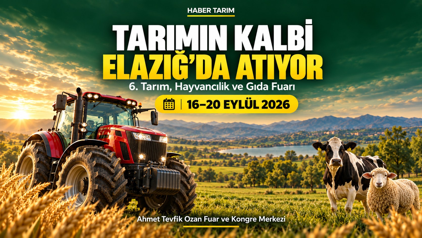 ELAZIĞ’DA TARIM FUARI HEYECANI
